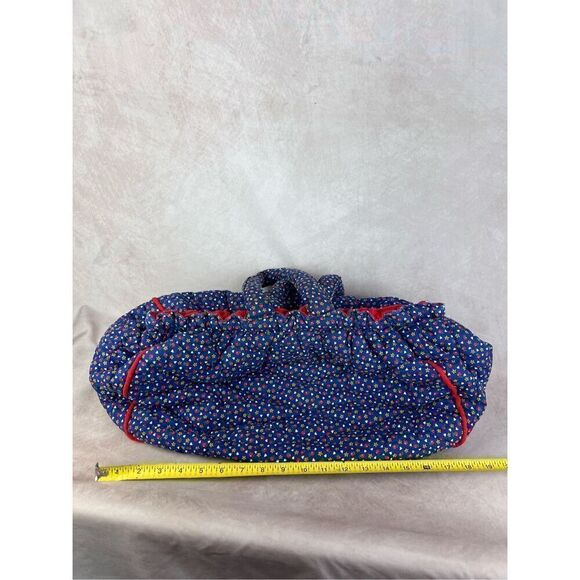 Vintage Patchwork Quilted Purse Handbag Sewing Bag - Picture 12 of 13